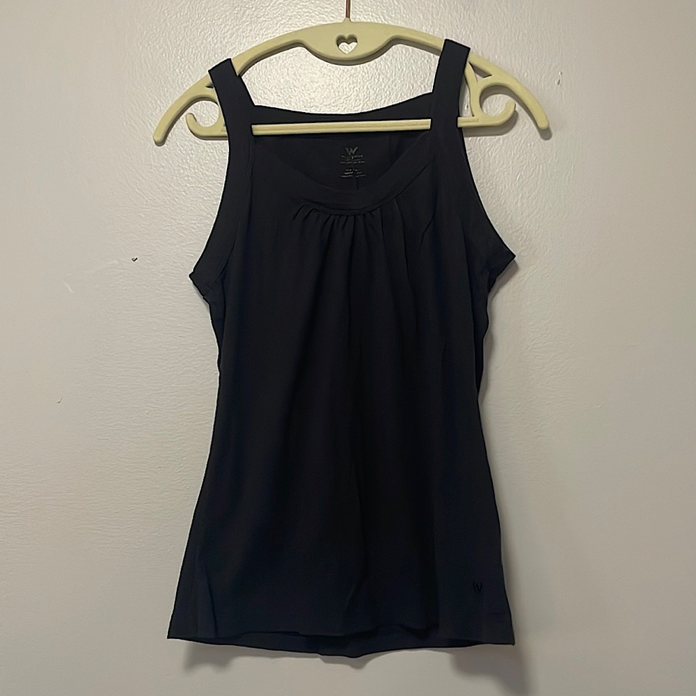White Sierra Black tank top. Soft and comfy size medium